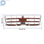 Bumper Grille for Subaru Forester (2003-2005) Chrome Shell