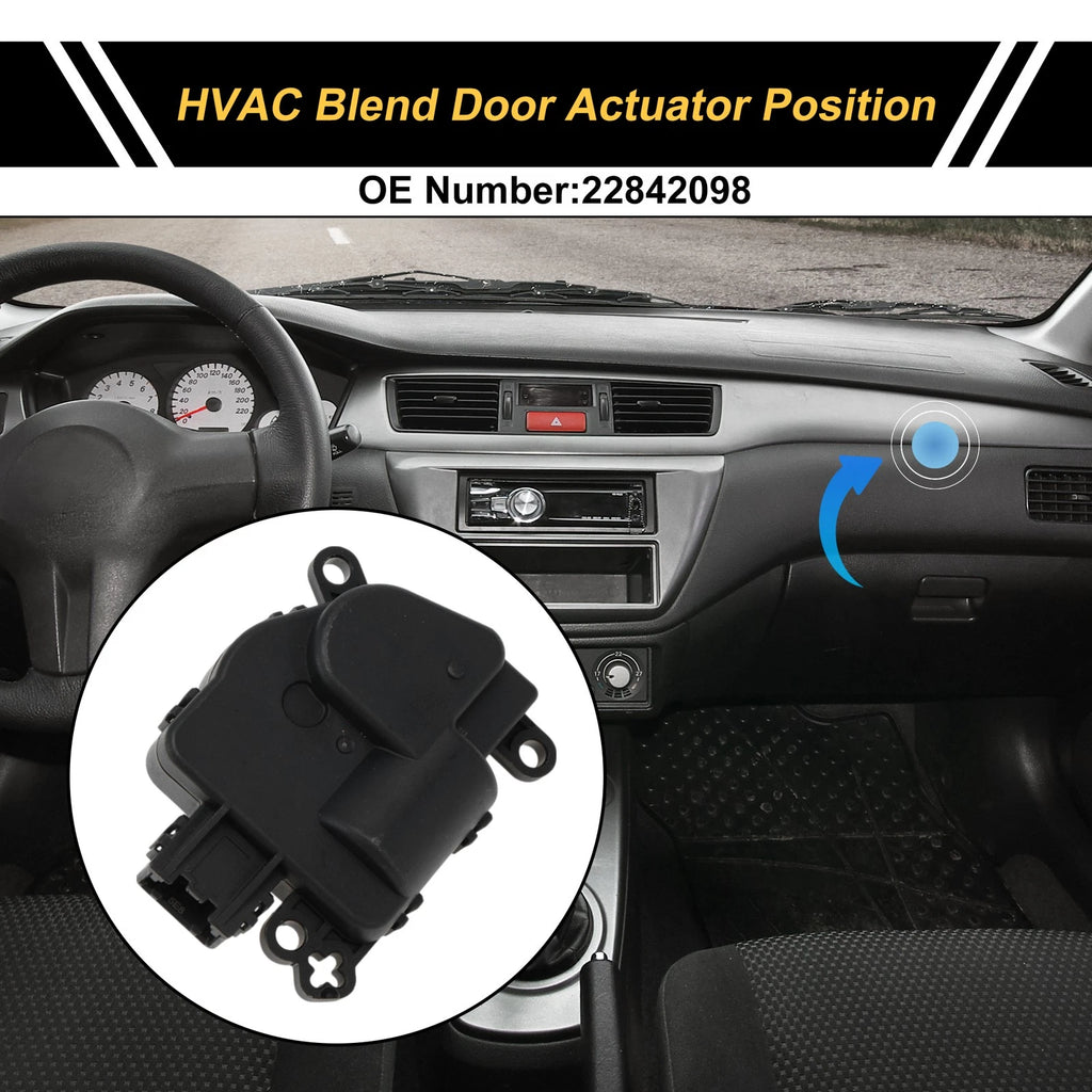 HVAC Heater Blend Door Actuator for Chevrolet Corvette (2014–2019) No. 22842098
