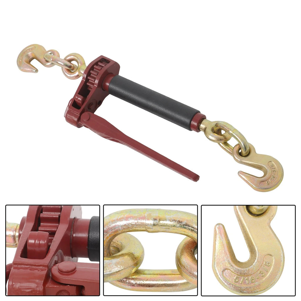 Set of 4 Load Binders for Transport Chain (5/16" - 3/8")