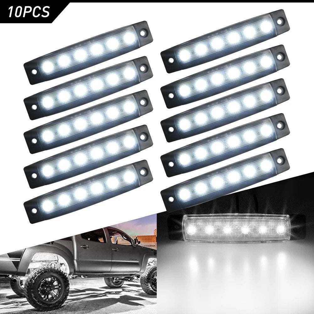 White LED Rock Light for Jeep Truck ATV Boat (Waterproof)