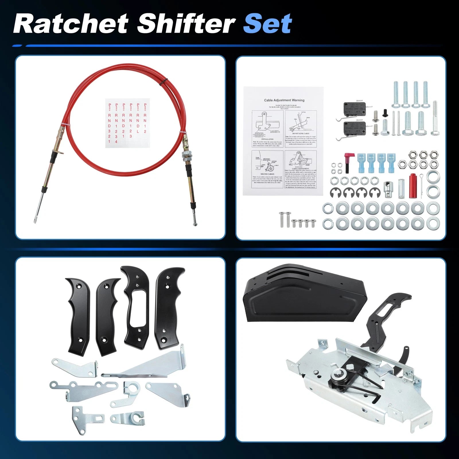 Automatic Ratchet Shifter for 3 & 4 Speed Transmission (81120)