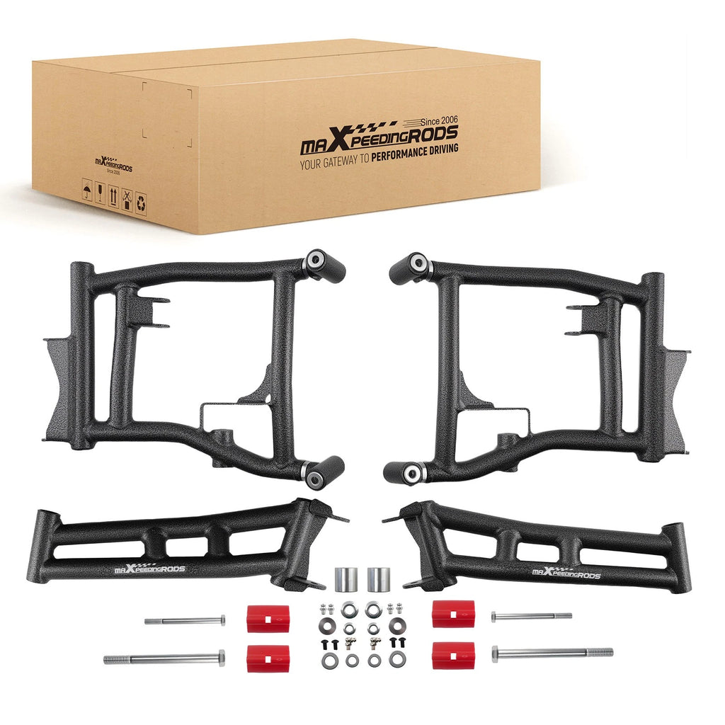 Set of 4 Rear High Clearance Offset A Arms for Polaris RZR (2016–2018)