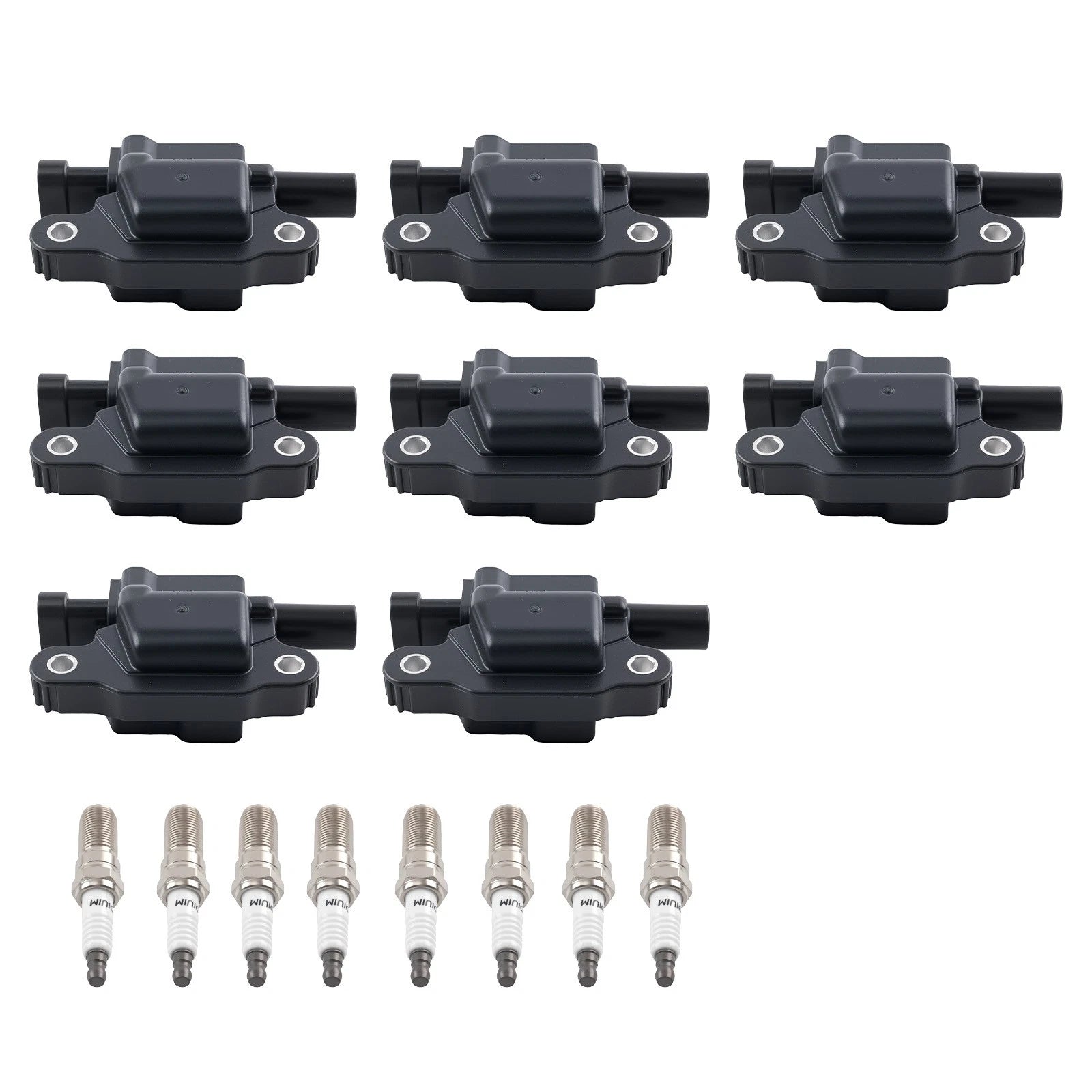 8x Ignition Coil Spark Plug for Chevrolet Suburban Tahoe 5.3L 6.2L (2015–2019) UF743