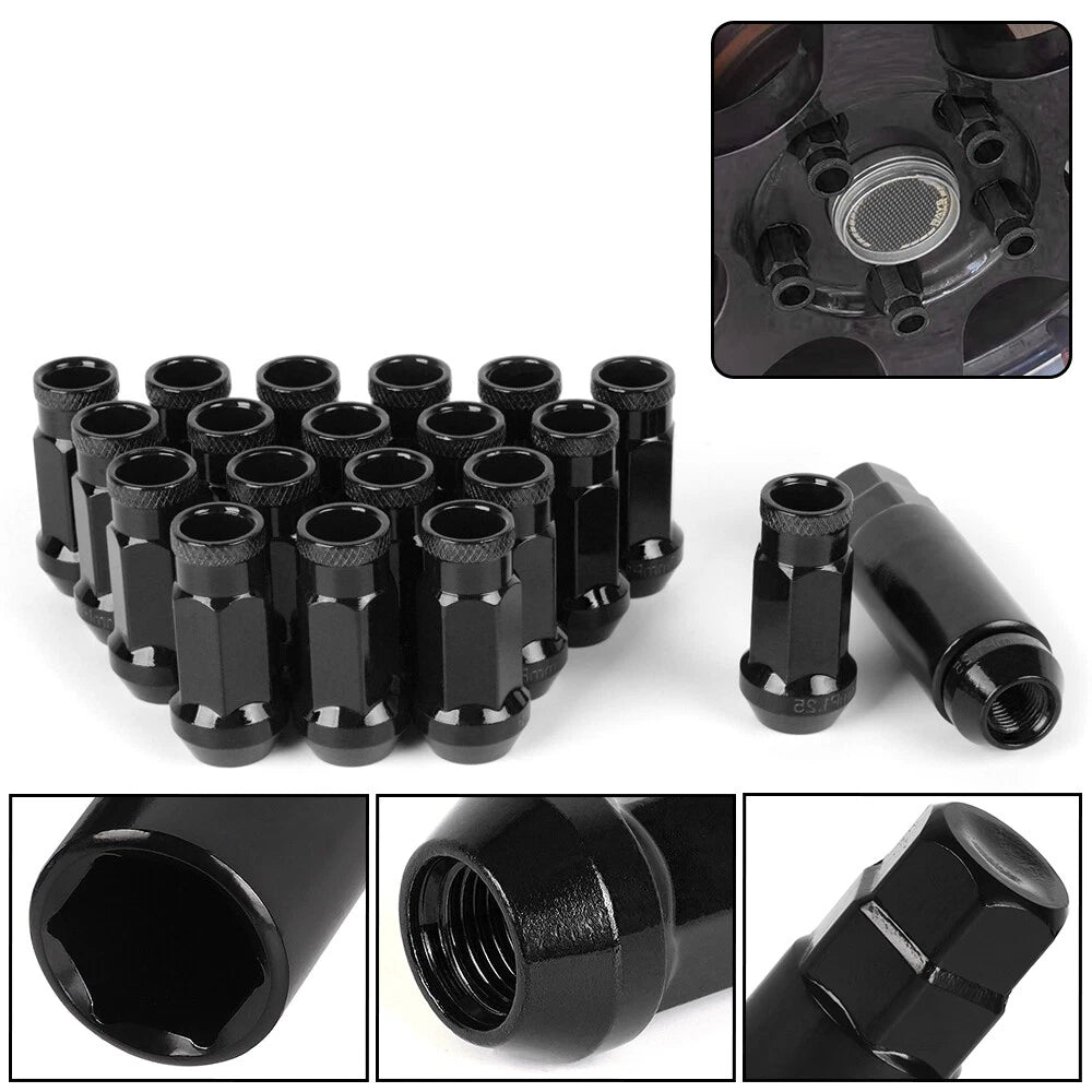 20PCS Forged Steel Racing Wheel Lug Nuts M12 x 1.5mm/M12 x 1.25mm