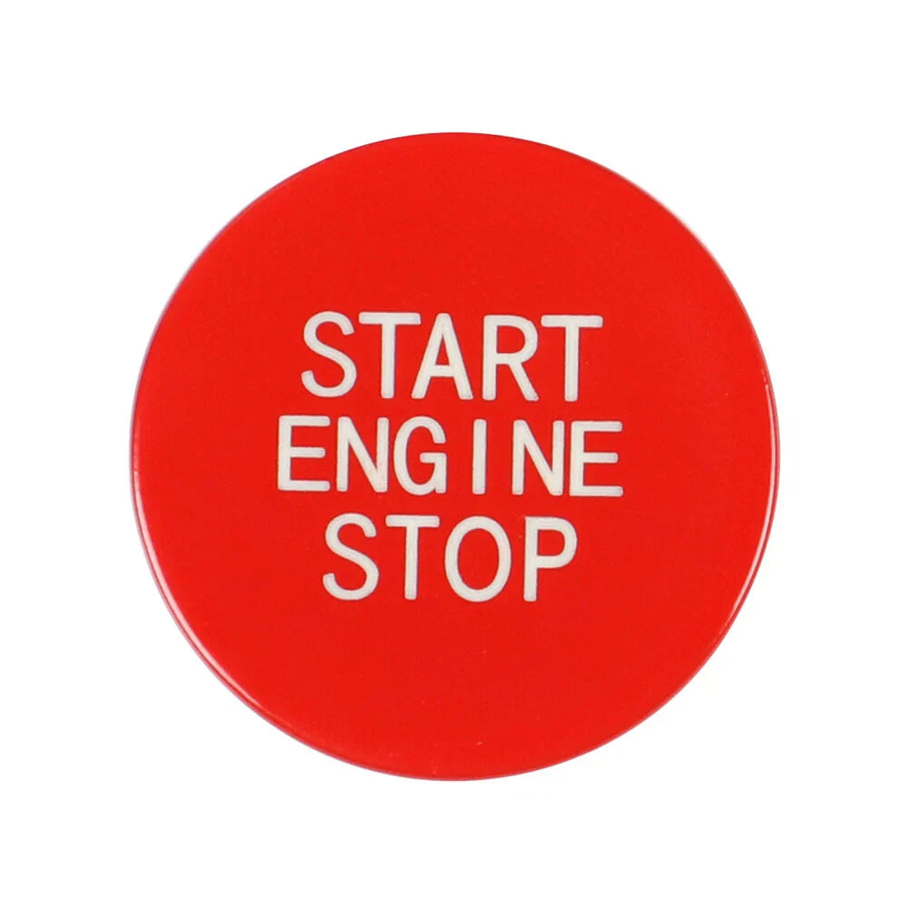 Red Engine Start Stop Button Switch Cover Trim for BMW 3 8 X Series (2006-2020)