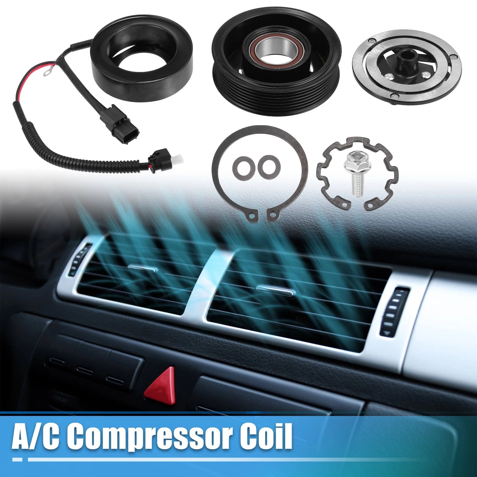 AC Compressor Clutch Kit for Honda Civic (2001–2005)