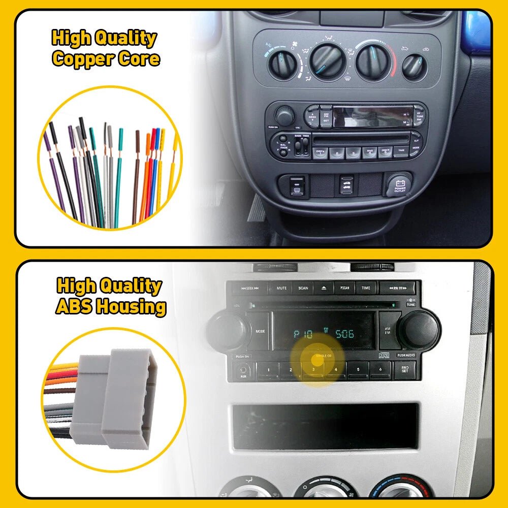 Right Passenger Side Mirror Flag Molding for Chrysler Town & Country (2008–2016)