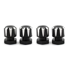 4 x Mounting Nuts Bolts for Harley Road King, Road Glide, Softail, Fat Boy