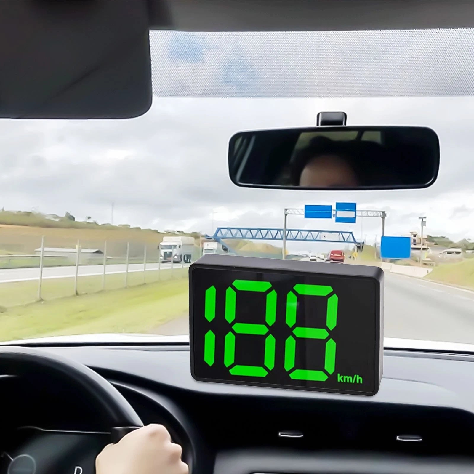 Speedometer for Compact Cars (2015–2023) - Full Screen Display, Easy Install