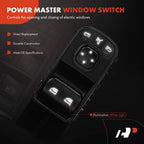 Front Left Power Window Switch for Mercedes-Benz Sprinter 1500 (2019-2022)
