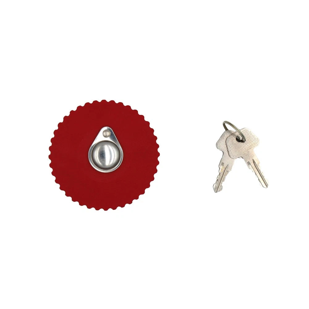 Red Fuel Cap with Vent Hole for Massey Ferguson (1698042M91, 963023M1)