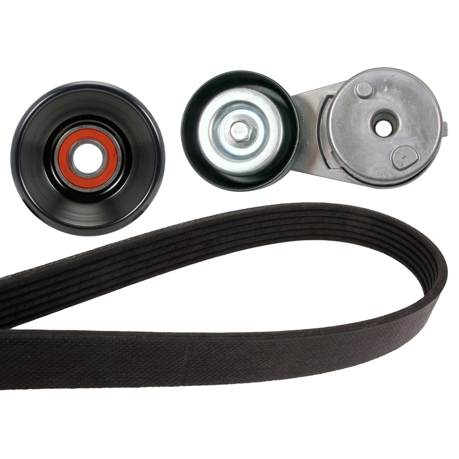 Drive Belt Idler Pulley Tensioner Kit for Express 3500, Savana 3500 (2003–2007)