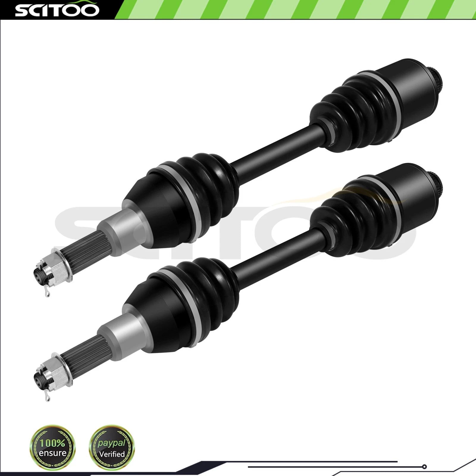 Pair CV Axle Drive Shaft for Polaris Sportsman 400 (2001–2002)