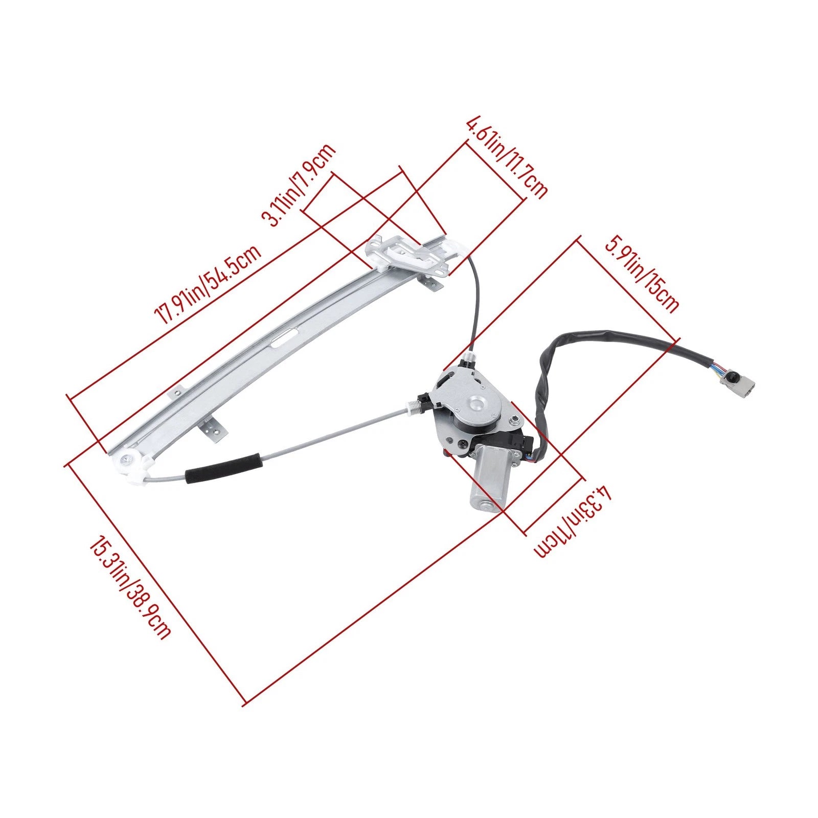 Power Window Actuator Assembly for Honda Civic (2001â2005)