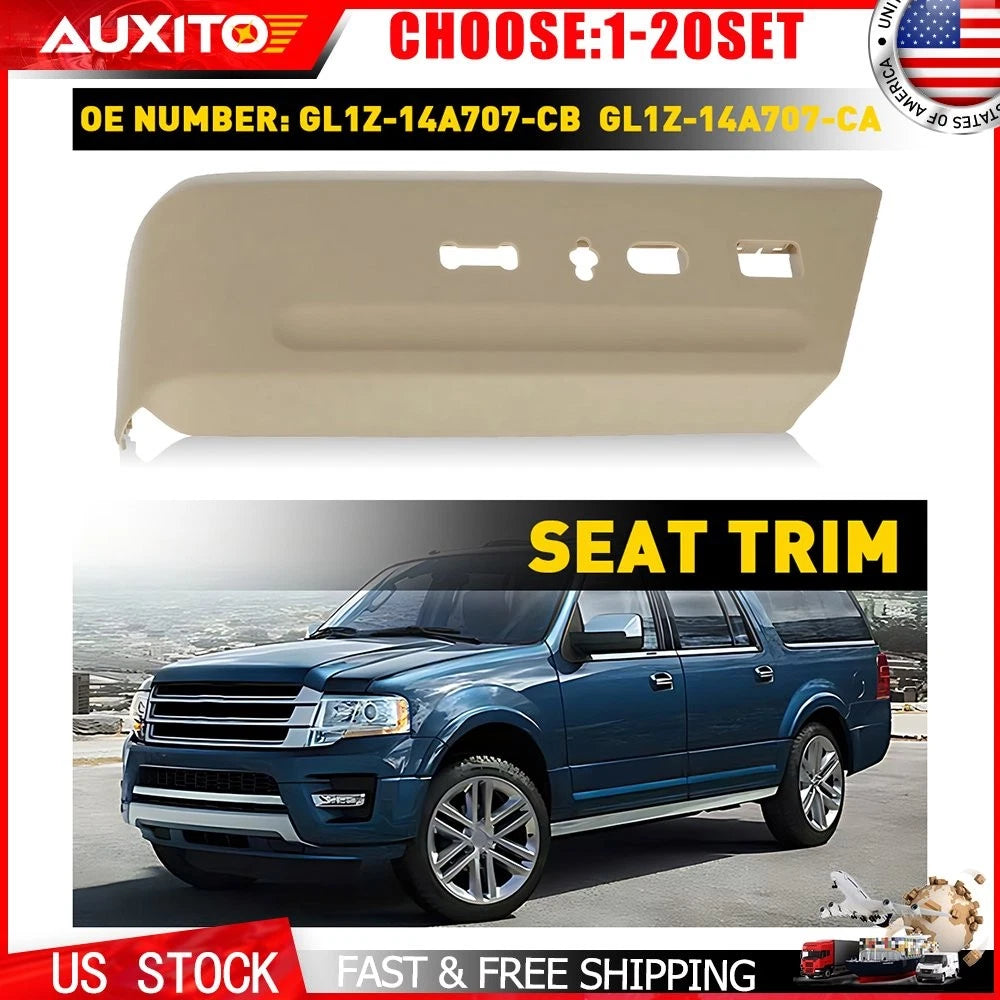 Left Side Seat Control Switch Housing for Ford Expedition (2015–2017) Beige