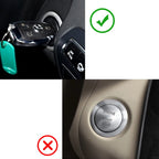 Red Key Hole Surrounding Decoration Cover for Mercedes-Benz A-Class (2019-2019)