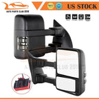 Pair of Tow Mirrors for Ford F250 F350 F450 F550 (2008–2015)