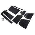 Set of 4 All-Weather Carpet Floor Mats for Toyota Sienna (2021–2025) TPE Anti-Slip