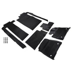 Set of 4 All-Weather Carpet Floor Mats for Toyota Sienna (2021–2025) TPE Anti-Slip