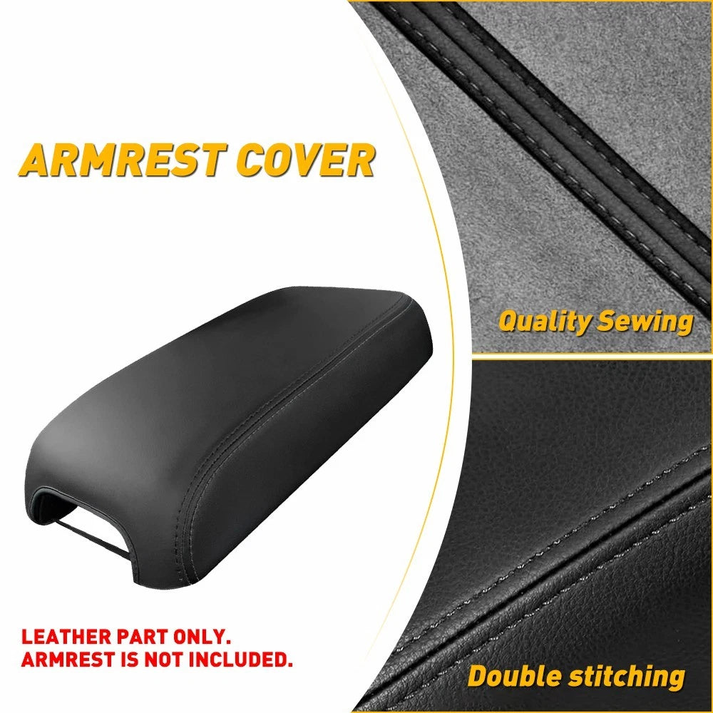Middle Console Lid Armrest Cover for Toyota 4Runner (2010–2023) Black