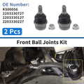 2X Front Lower Ball Joints for Mercedes-Benz SL550 (2007–2012) No.K500056