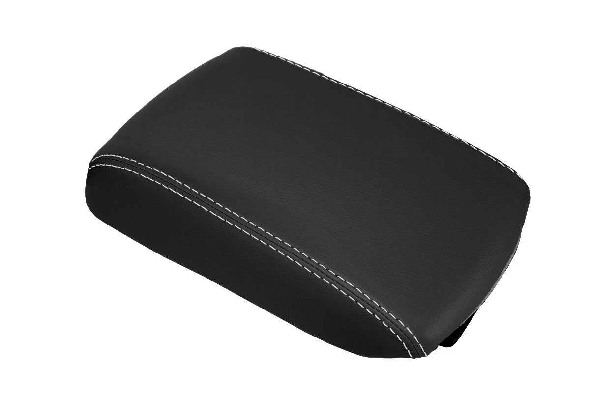 Armrest Cover for Mazda 3 (2003–2008) Leather Beige Stitch