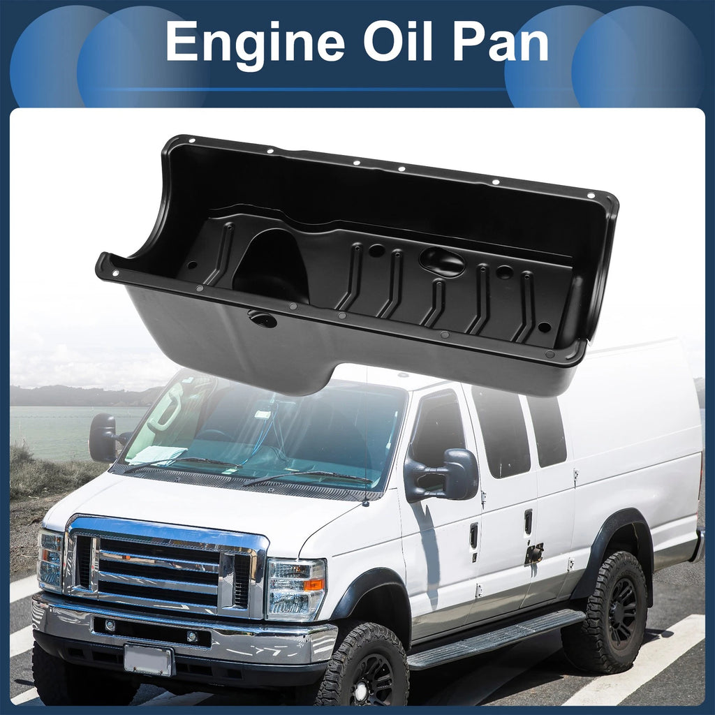 1 Pc Engine Oil Pan No.1830837C91 for Ford E350 Econoline (1997–1998)