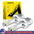 2X AUXITO 880 LED Fog Light Bulbs for Various Models
