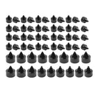 61X Engine Topper Bolt Caps Cover Black for Harley Twin Cam FLH (1999-2006)