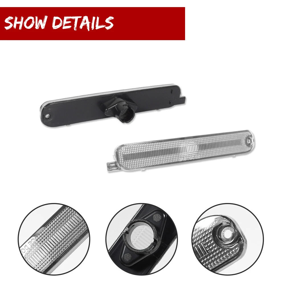Frosted Clear Side Marker Lights for Chevy Lumina Monte Carlo (1995–1999)