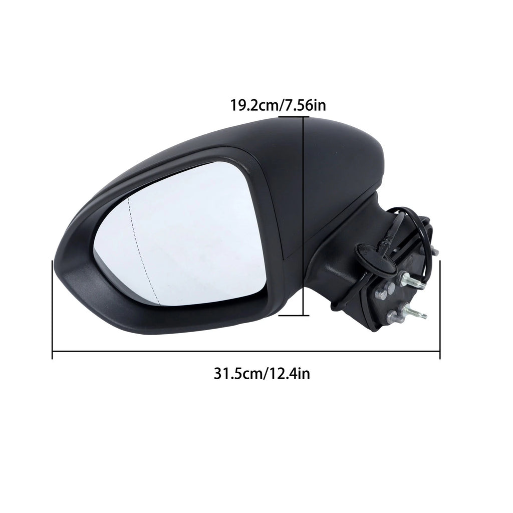 Set of 2 Side Mirrors for Chevy Cruze (2016-2019)