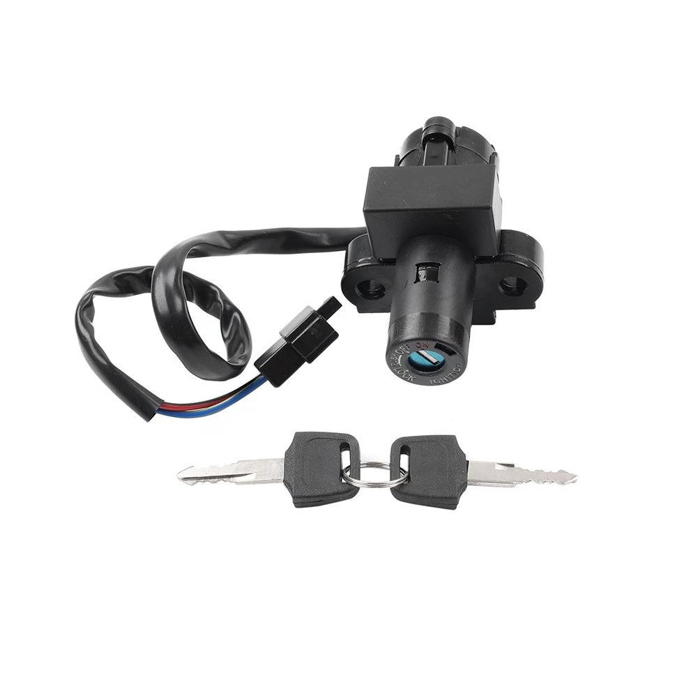 Ignition Switch Lock Keys for Honda XR650L (1993–2017), XR250L (1991–1996), XR125L