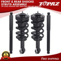 Front Struts + Rear Shocks for Chevy Silverado GMC Sierra 1500 (2014–2023)