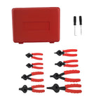 Set of 10 Universal Snap Ring Pliers for Auto Lawn Mower (1-2.3mm)