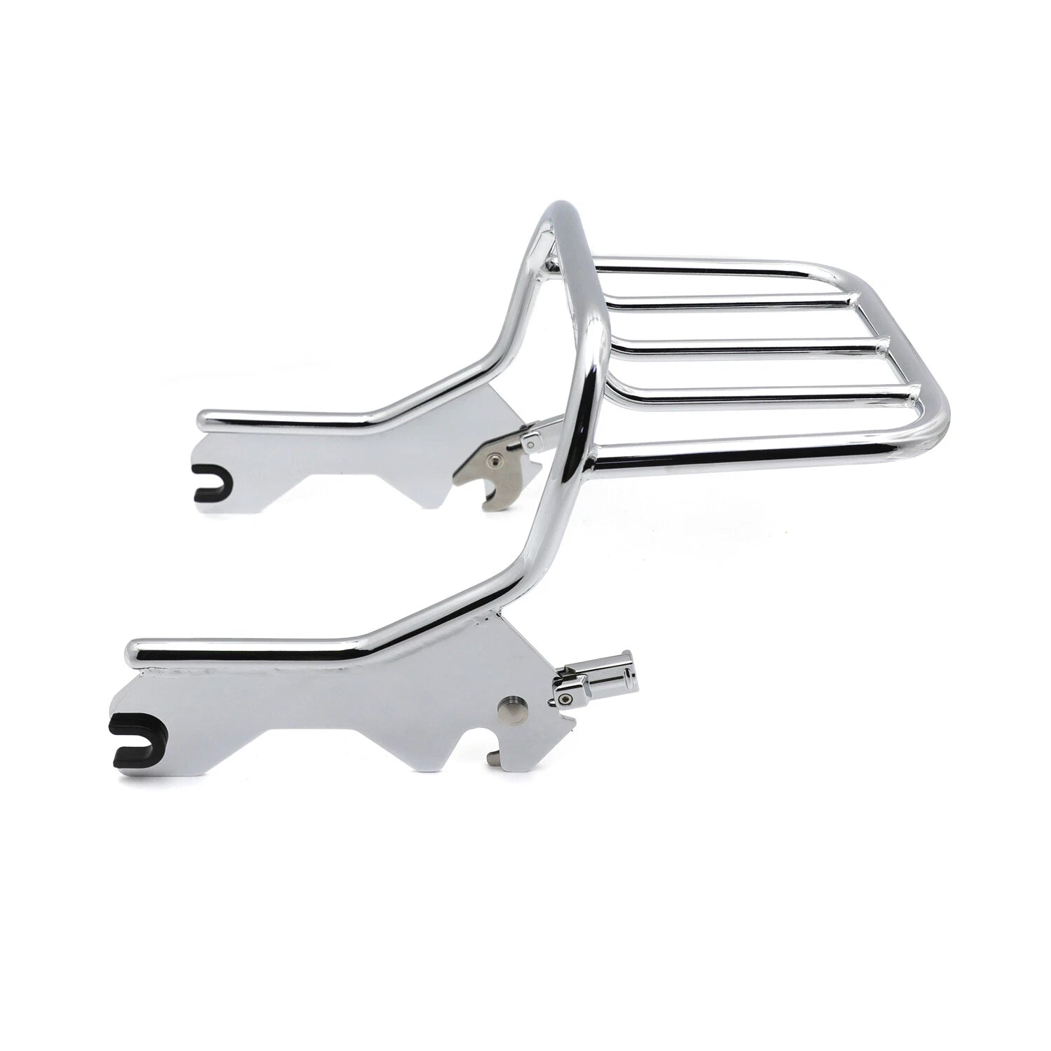 Chrome Luggage Rack for Harley FLDE FLHC FLHCS FLSL FXBB (2018–2023)