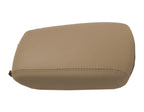Console Lid Armrest Cover for Kia Sportage (2017–2020) Beige PVC Leather