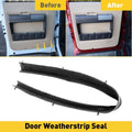Set of 2 Rear Door Lower Weatherstrip Seals for Ford Super Duty (1999–2016)