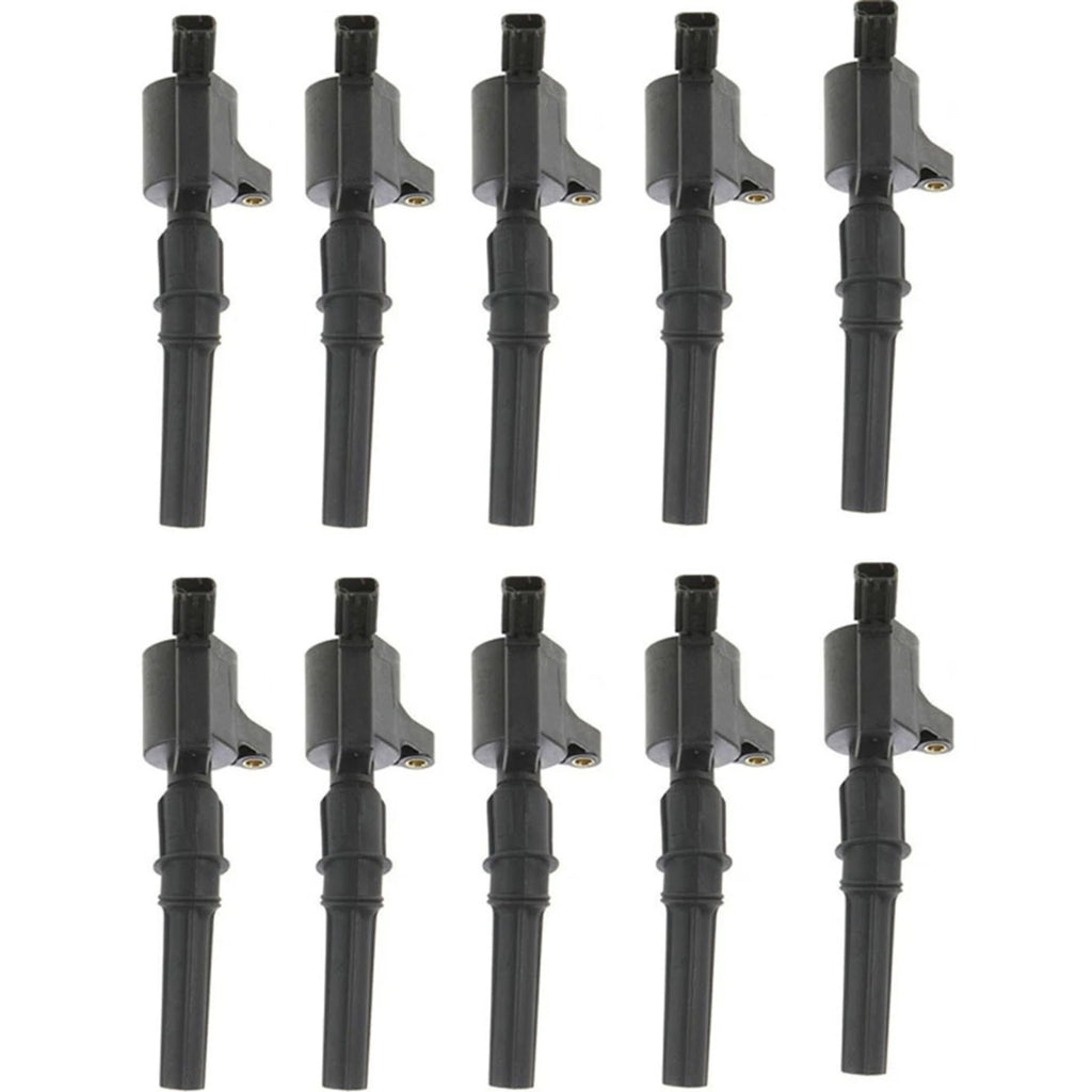Set of 10 Ignition Coils for Ford E-Series and F-Series