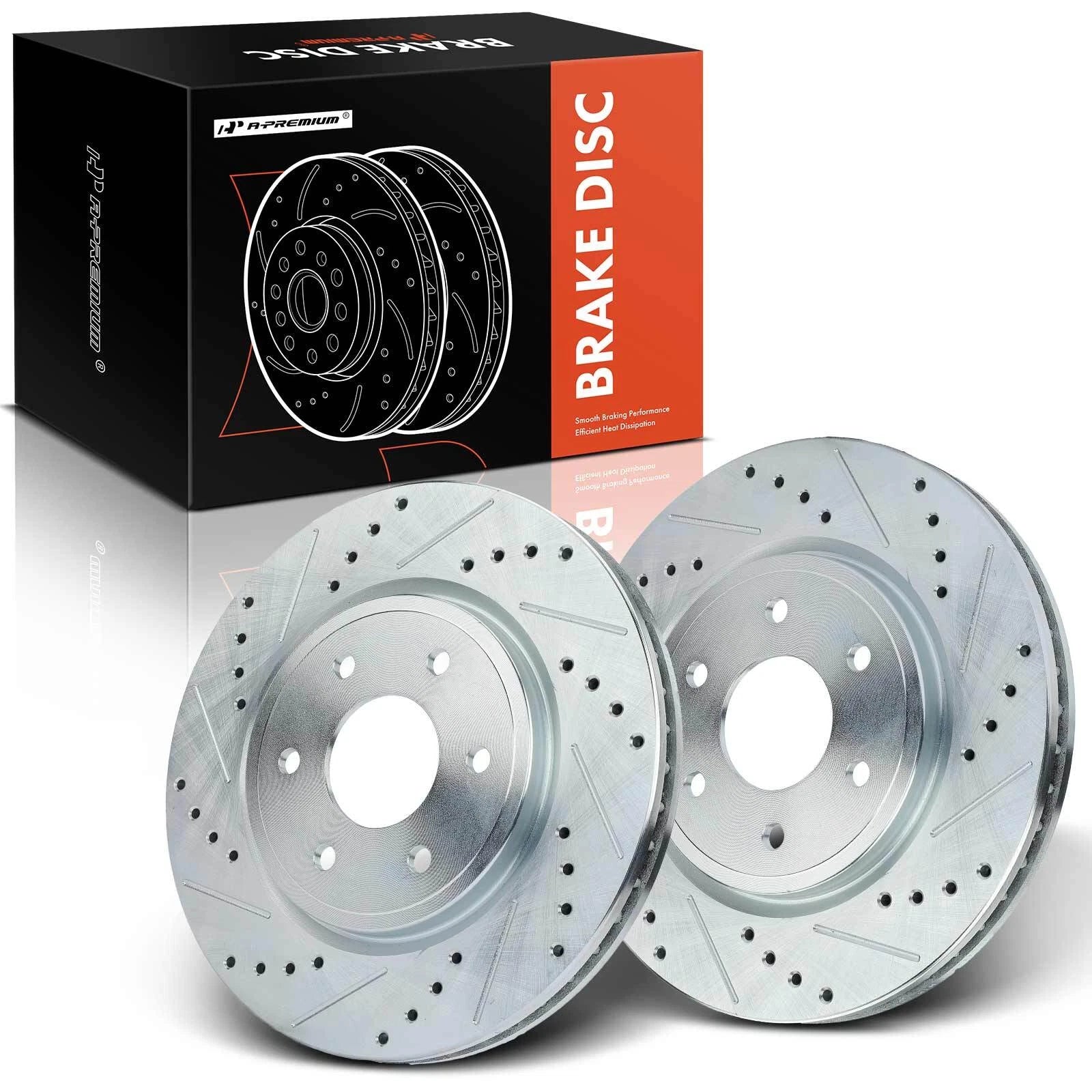 Front Drilled Brake Rotors for Nissan Frontier Pathfinder (2005–2023)