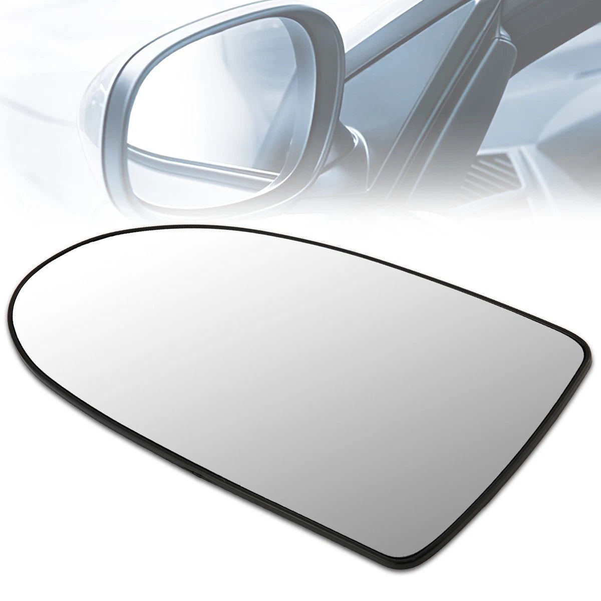 Driver Left Side Door Mirror Glass Lens for Hyundai Accent (2007–2009) HY1323106
