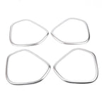 Set of 4 Stainless Steel Door Speaker Sound Cover Trim for Volvo XC60 (2018)