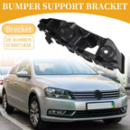 LH Front Bumper Support Bracket for Volkswagen Jetta (2015–2018)