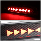 Chasing Triangle LED Carbon Third Brake Light for Ram 1500 2500 3500 (2002–2009)