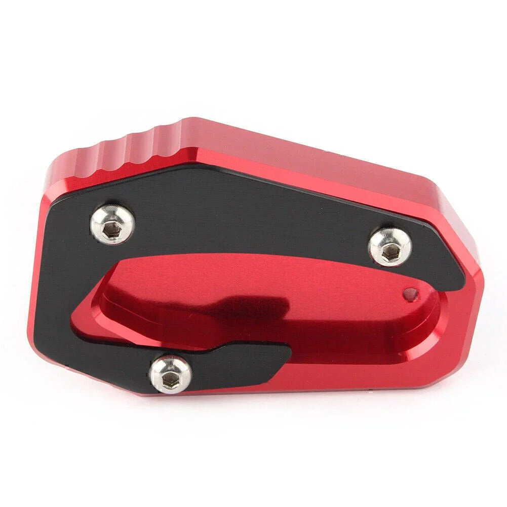 Red Side Kickstand Extension Pad for YAMAHA TMAX 530 (2012-2023)