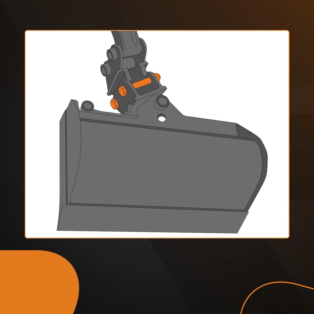 Pins and Bolts Kit for Mini Excavator Attachment (0.98in)