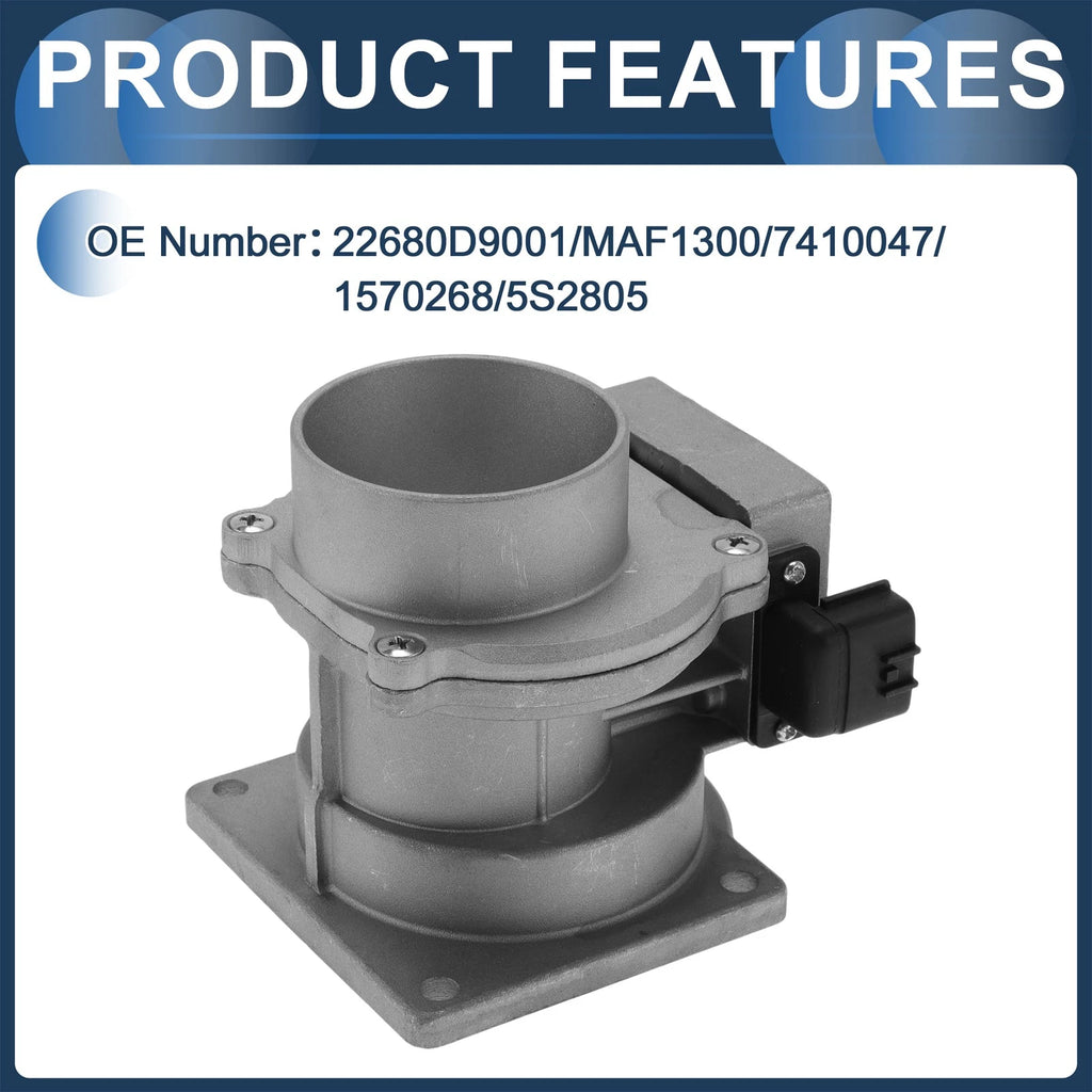 Mass Air Flow Sensor Assembly No. 22680D9001 for Nissan Altima (1996–1997)