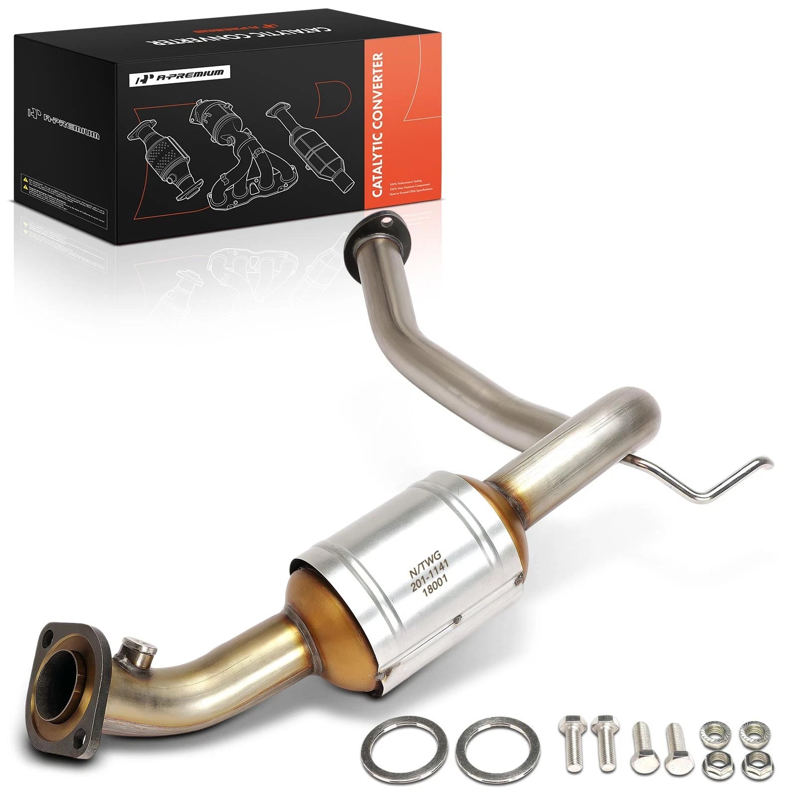 Catalytic Converter Rear Left Driver for Toyota 4Runner FJ Cruiser (2007–2012)