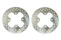 Set of 2 Precision Front Brake Rotors for Honda 45251-HR6-A62