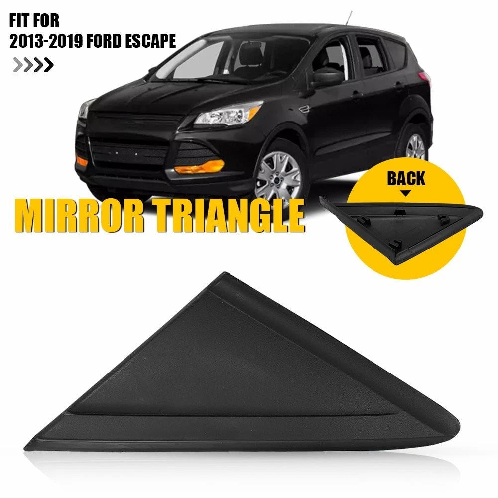Left Driver Side Fender Rearview Triangle Molding Cover for Ford Escape (2013–2019)