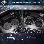 2.75" Cup Drink Holder Coaster Insert for Vehicle (1 Pair)